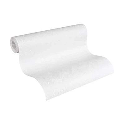 Image of A.S.Création Non Woven Wallpaper Meistervlies 10.05 x 0.53 m Made in Germany 141019 1410 19 White