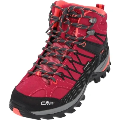 Image of CMP Women&#039;s Rigel MID WMN Trekking Shoes WP, Magenta Anthracite, 7 UK