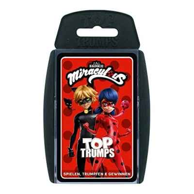 Image of TOP TRUMPS Miraculous Mit Lady Bug, Cat Noir und weiteren Figuren Alter 6+ Deutsch