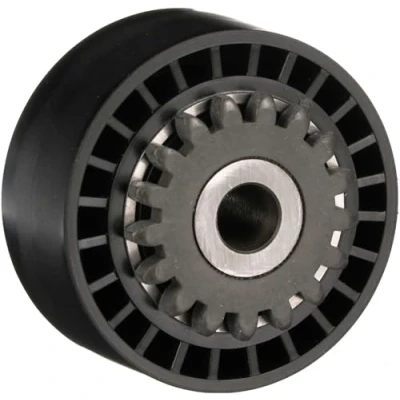 Image of 6453NN, 9646495880 Tensioner Pulley GATES FleetRunner Micro V Kit T39056 RENAULT: CLIO 3, 2, Kangoo I