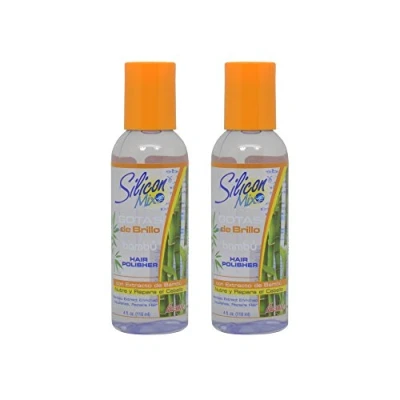 Image of Silicon Mix Gotas de Brillo Bambu Hair Polisher 4oz Pack of 2 by