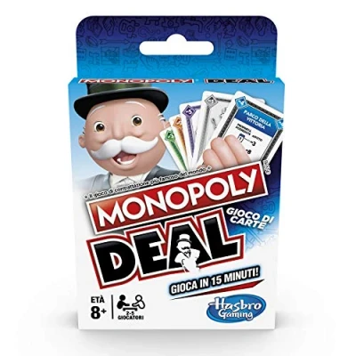 Image of Monopoly Deal, Multi Colour ( Italian Version)