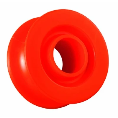 Image of Petzl Ultralight Pulley Orange Emergency Adult Unisex, Multi Colour, One Size