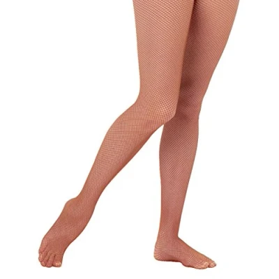 Image of Mytoptrendz® Girls Ladies Dance Tights Fishnet Natural