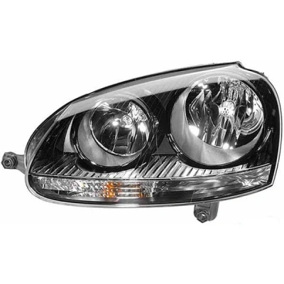Image of E11747, E11748 Headlights HELLA 1LG 247 007 631 VOLKSWAGEN: Golf 5