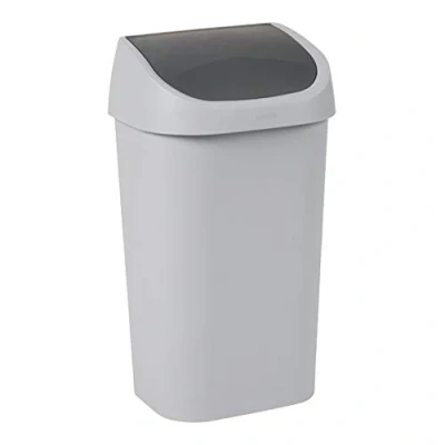 Image of Guaranteed4Less Curver 50L Mistral Swing Top Lid Bin Recycle Rubbish Food Plastic Waste Dustbin