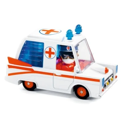Image of Djeco DJ05468 Crazy Motors Hurry Ambulance