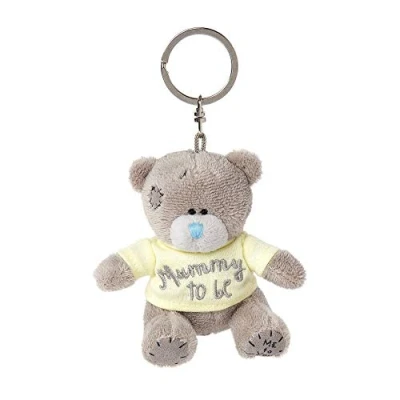 Image of Me to You Official Tiny Tatty Teddy Mummy Be Keyring,Multicolor,3 inches
