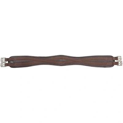 Image of ANTI CHAFE CONTOUR GIRTH HORSE TACK SADDLE STRAP [BROWN] [50&quot;]