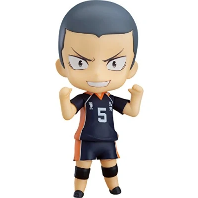 Image of Orange Rouge Haikyu!! Ryunosuke Tanaka Nendoroid Action Figure, 10