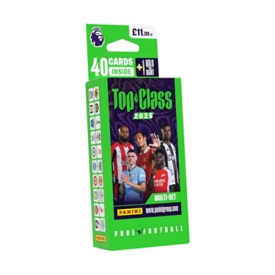 Image of Premier League Top Class Trading Cards 2025 Multiset