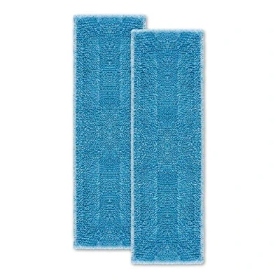 Image of Polti Moppy Kit of 2 Universal Microfiber Cloths, blue