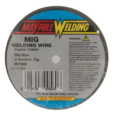 Image of Maypole 560 0.7Kg 0.6mm Steel Mig Wire