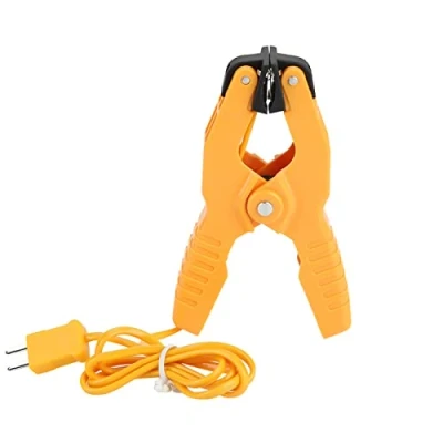 Image of Pipe Clamp, Thermocouple Ht 05 K type Sensor Temperature Lead Clamp 1 3/8&quot; 40 200℃ Hvac Tool Thermometer Klein