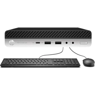 Image of HP ProDesk 400 G5 Mini Micro MFF Tiny desktop Core i5 9500T 8GB RAM 1TB SSD TPM 2.0 UHD Graphics 630 Win 10 Pro ( Windows 11 Compatible PC ) (Renewed)