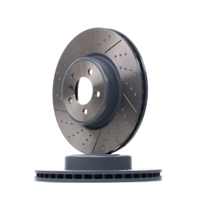 Image of 34106797603 Brake disc FEBI BILSTEIN 105720 Front Axle 370mm 30mm 5 Hole 120mm perforated/vented Coated High carbon BMW: 4 Gran Coupe, 3 Saloon