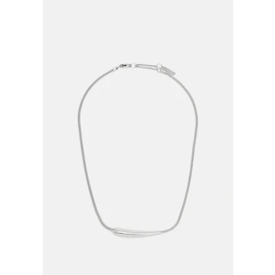 Image of Calvin Klein Necklace silvercoloured, Size: One Size, Silver coloured