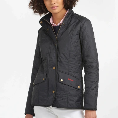 Image of Barbour Polarquilt Light jacket, Women&#039;s, Size: 6, Navy