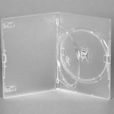 Image of Amaray 10 x 3 Disc Clear DVD Case with Swing Tray