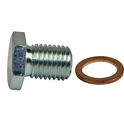 Image of 07119963151, 11131250089, 11131273093, 11137535106, 1250089 Drain Plug METZGER 8030041 M12x1,5 Steel 17 with seal ring BMW: 5 Saloon, 3 Saloon