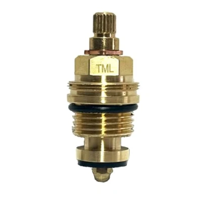 Image of Standard Washer Tap Valve Headwork Compression gland 1/2&quot; BSP 20 teeth