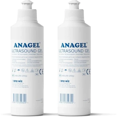 Image of Anagel 250ml Ultrasound Transmission Gel Pack of 2
