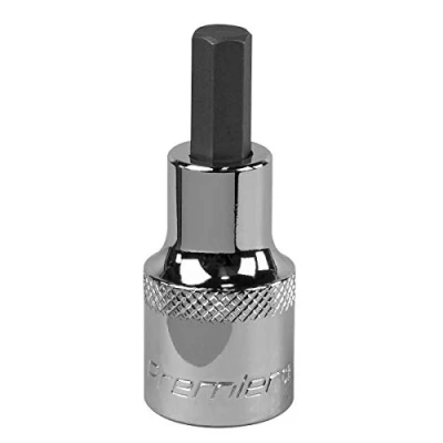Image of Sealey Premier Hex Socket Bit 8mm 1/2&quot;Sq Drive