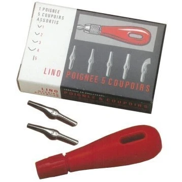Image of Lino Cutting Sets With 10 Assorted Blades