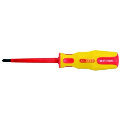 Image of KS Tools 117.0526 ERGOTORQUE VDE PHILLIPS screwdriver, PH2
