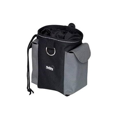 Image of Nobby Snack Bag 2 in 1 Grey Diameter 11 x 16 cm