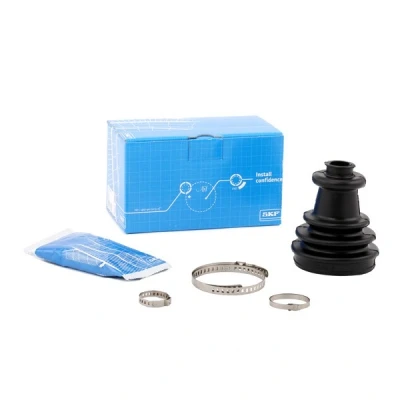 Image of VKJML01001, VKJML01002, VKN400, VKN402 CV Boot SKF VKJP 01018 116mm Rubber VOLKSWAGEN: Golf 5, 4, Polo IV Hatchback, RENAULT: MEGANE 3 Coupe