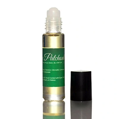 Image of Al Aneeq Rose Patchouli Fragrance Perfume Oil 10ml
