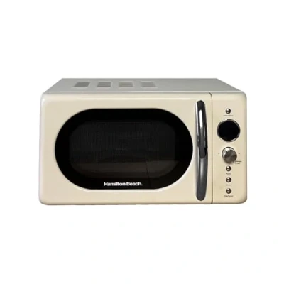 Image of Hamilton Beach 20L Retro Cream Microwave