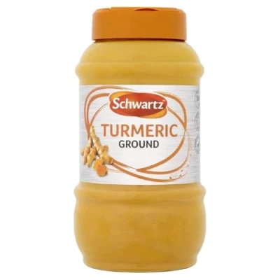 Image of Schwartz Ground Turmeric, Spices for Indian Curry Sauce and Caribbean Seasoning, 0.38 kg
