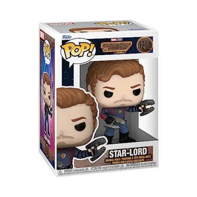 Image of Funko POP! Vinyl: Marvel Guardians Of the Galaxy 3 Star Lord Collectable Vinyl Figure Gift Idea Official Merchandise Toys for Kids &amp; Adults Movies Fans Model Collectors