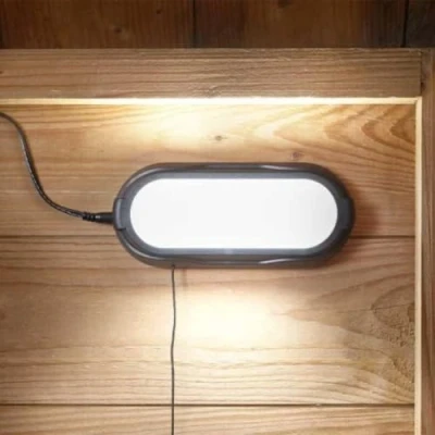 Image of Garden Mile Solar 50L Shed Light Super Bright White LED for Shed, Garage, Fence, Wall Outdoor Indoor Powered Waterproof Lights Patio, Hut, Path Lighting with Pull Cord