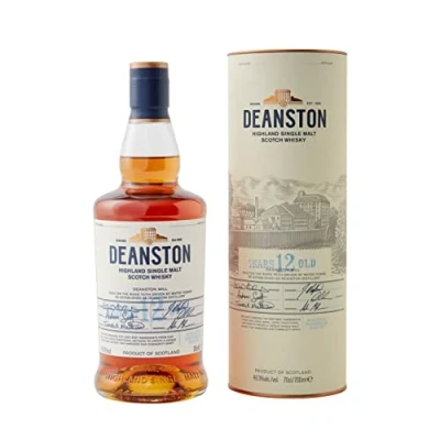 Image of Deanston 12 Year Old Highland Single Malt Scotch Whisky, 70 cl