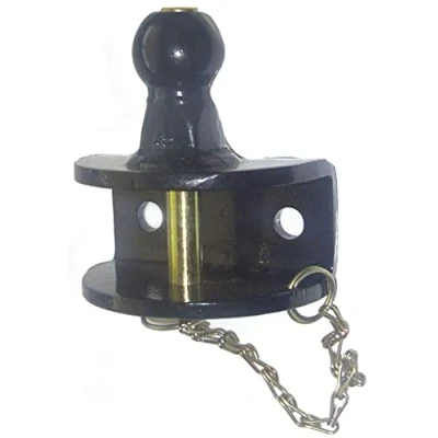 Image of Trailer Hitch Ball Pull Jaw Quad Tractor Combo Coupling Head