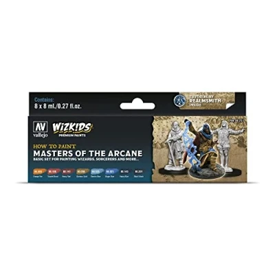 Image of Vallejo AV Wizkids Set Masters of the Arcane