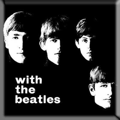Image of the Beatles Fridge Magnet. With