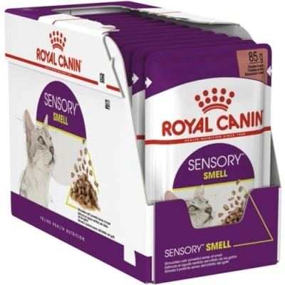 Image of Royal Canin Sensory Smell (In Gravy) 12x85g Wet Cat Food for Picky Cats