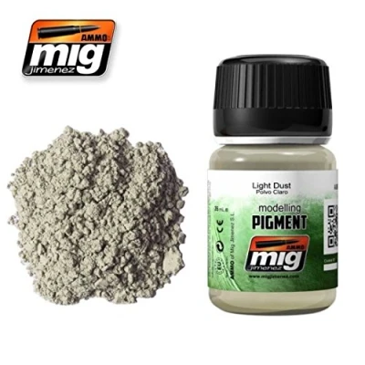 Image of Ammo MIG 3002 Pigments (35 Ml) Light Dust, Multicolour