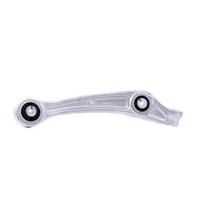 Image of 8K0407151F, 8K0407151G Suspension Arm FEBI BILSTEIN 44270 with bearings without ball joint Front Axle Left, Lower, Control Aluminium