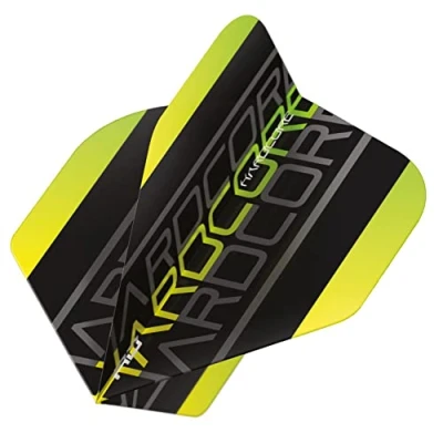 Image of RED DRAGON Hardcore XT Yellow Triple Dart Flights 4 Sets Per Pack (12 in Total)
