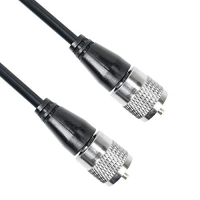 Image of PNI R50 connection cable with PL259 connectors, length 50 cm