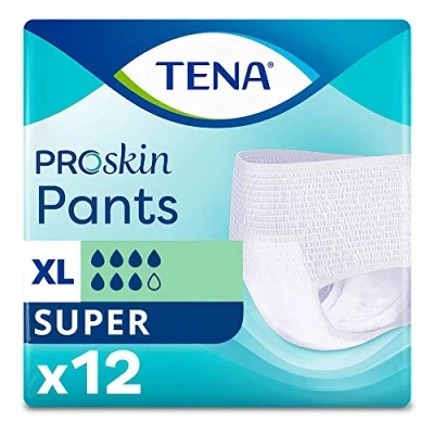 Image of Tena Proskin Super (Size XL) Pants 12 Pieces