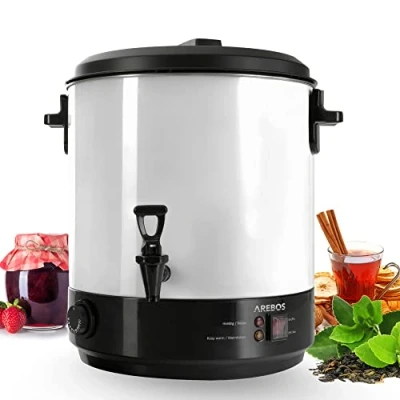Image of Arebos Catering Urn Mulled Wine Cooker 28 litres with Thermostat