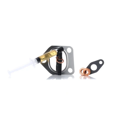 Image of 11652244113, 11652246667, 11652246669, 2244116, 2245203 Mounting Kit, charger AJUSA JTC11026 syringe with oil gaskets/seals BMW: 3 Saloon