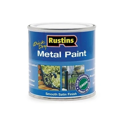 Image of RUSTINS Metal Paint Green 250ml