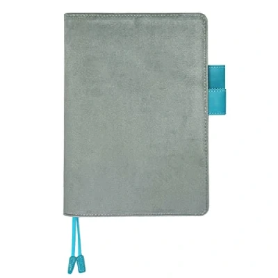 Image of Fromthenon A5 Premium Fabric Cover for Refillable Notebook Planner [A5 Only] (Grey)
